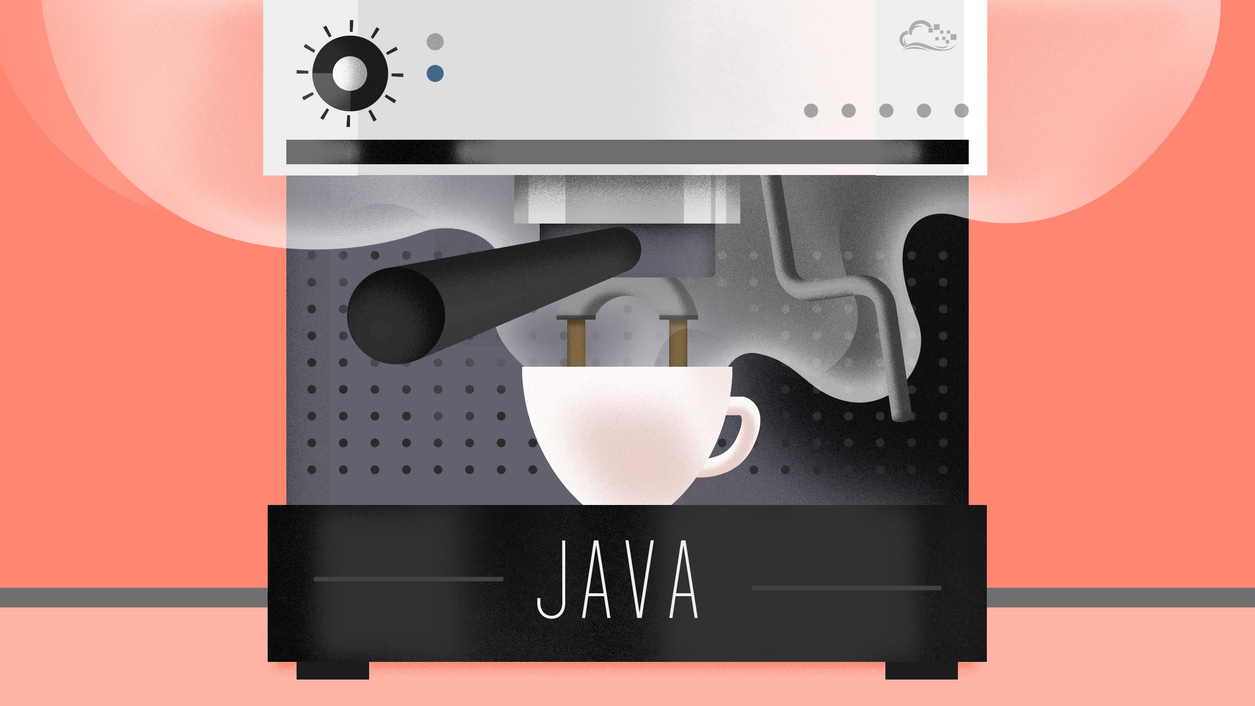 General 2560x1440 digitalocean Java coffee cup food artwork machine